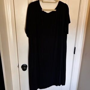 Ava & Viv Black Midi Dress